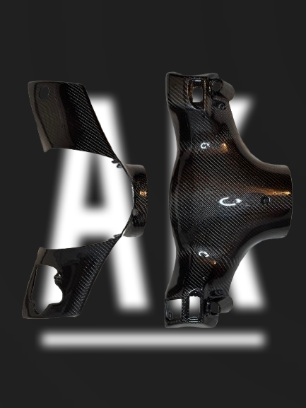 Piaggio Zip Geweven Carbon Stuurkappen